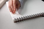Strathmore Medium Drawing Spiral Paper Pad 8"X10"-24 Sheets -400300 - Image 3